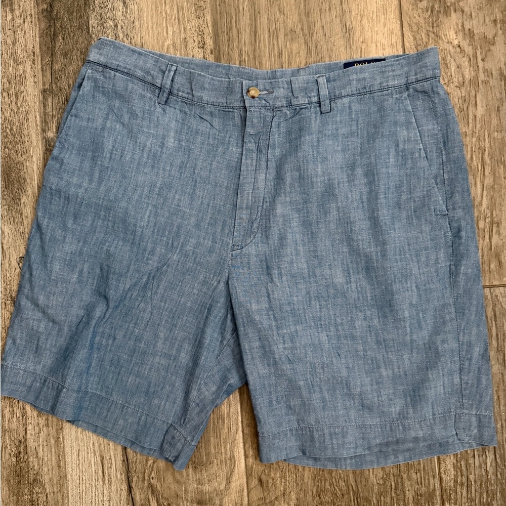 Polo Ralph Lauren Men's Cotton Chambray Shorts